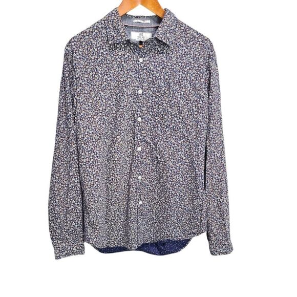 MBX Men's‎ Floral Button Down Shirt Size Medium - Picture 1 of 6